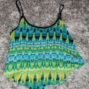 Tie dye Tank Top/crop top